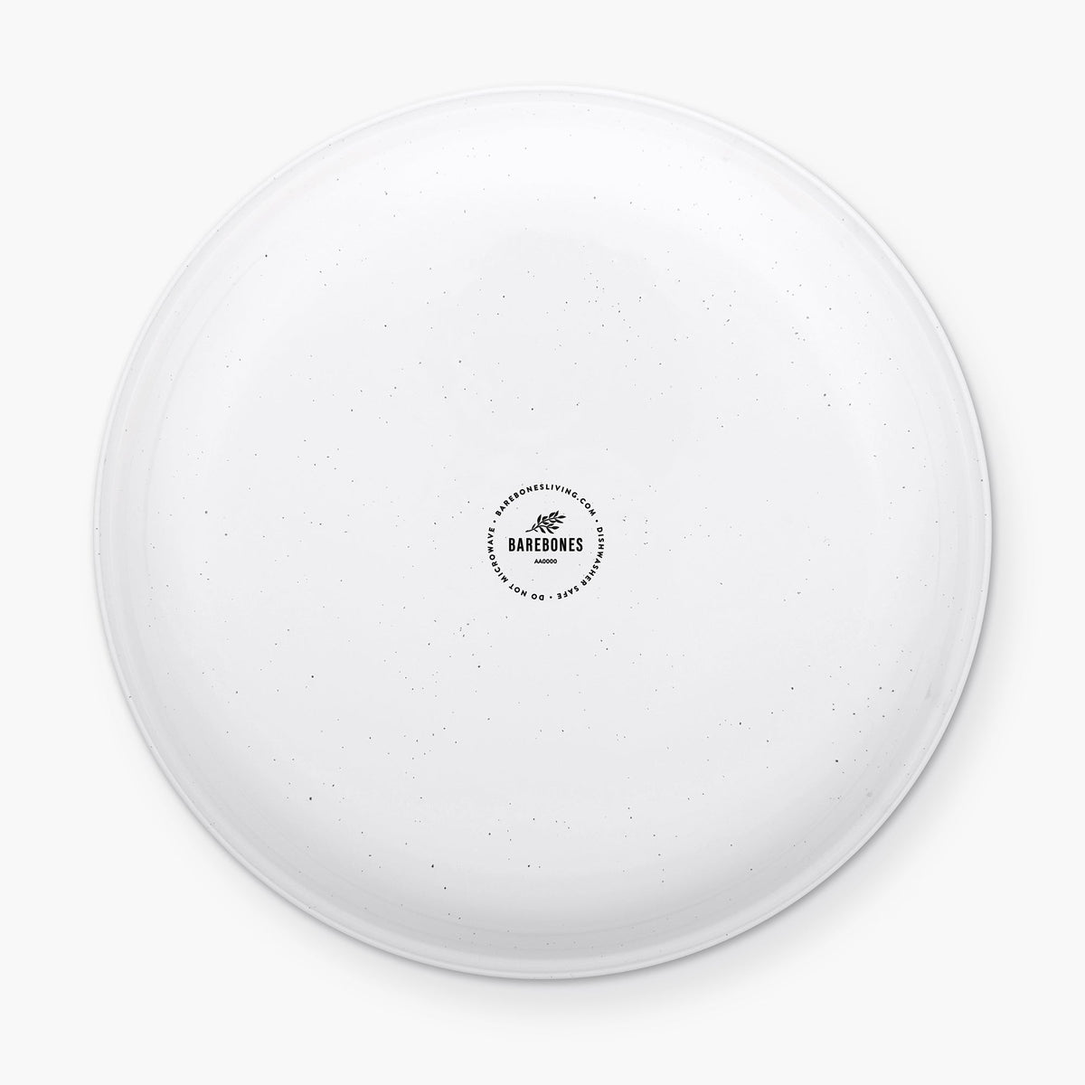 Rolled Enamelware Plate Set