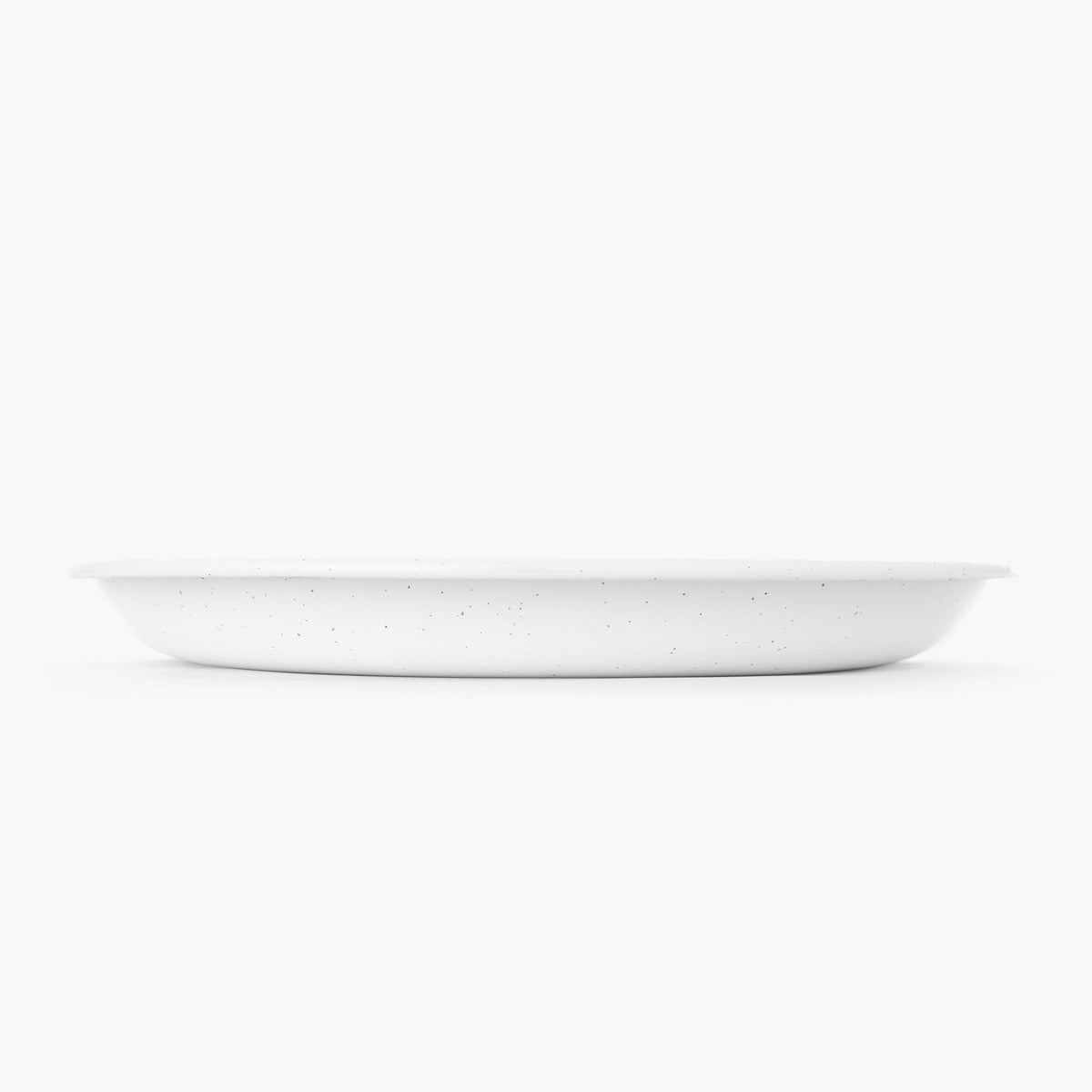 Rolled Enamelware Plate Set