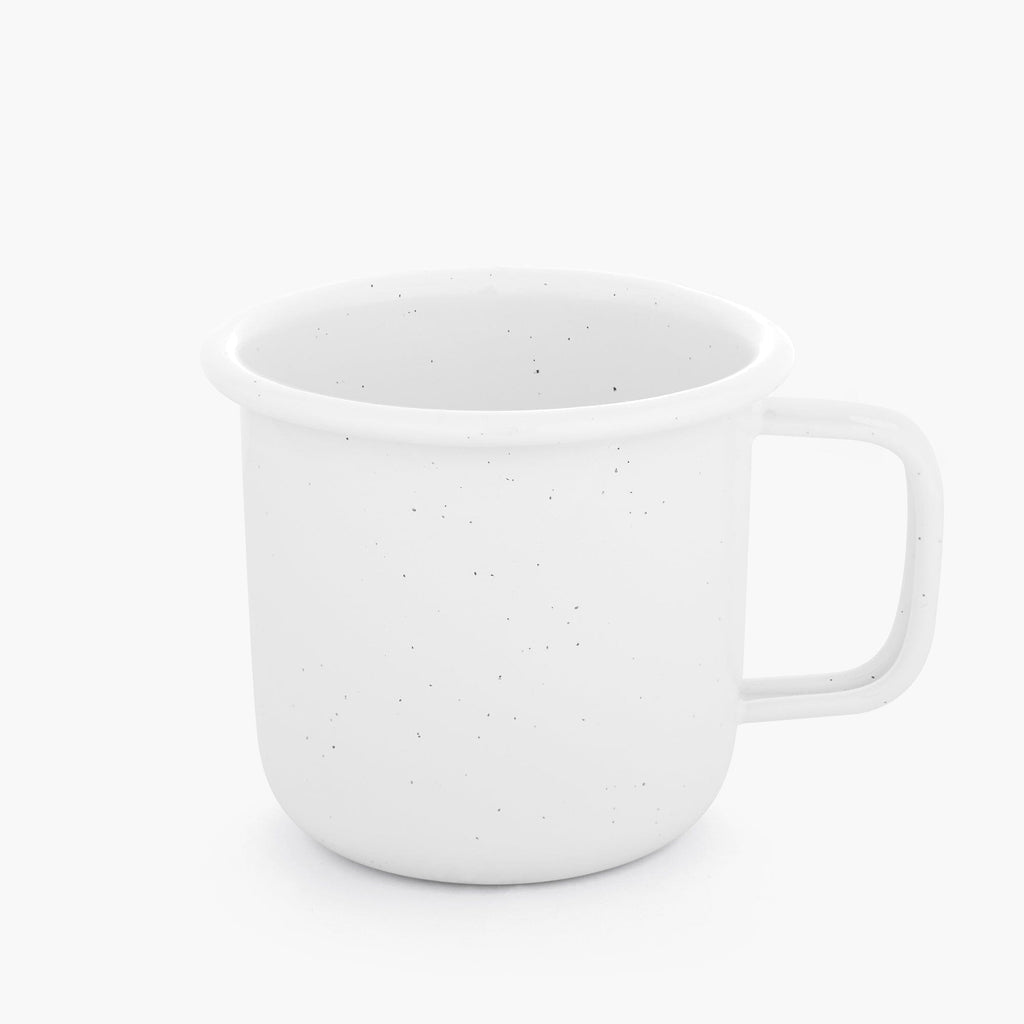 Rolled Enamelware Mug Set