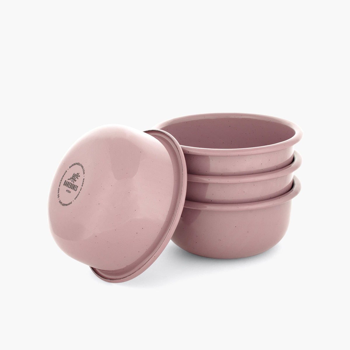 Rolled Enamelware Side Bowl Set
