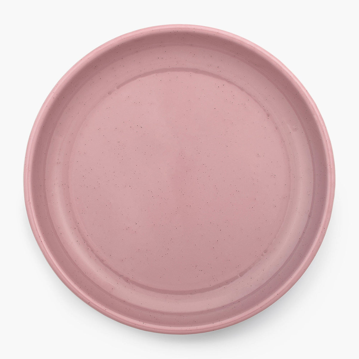 Rolled Enamelware Plate Set