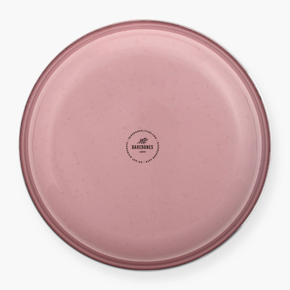 Rolled Enamelware Plate Set