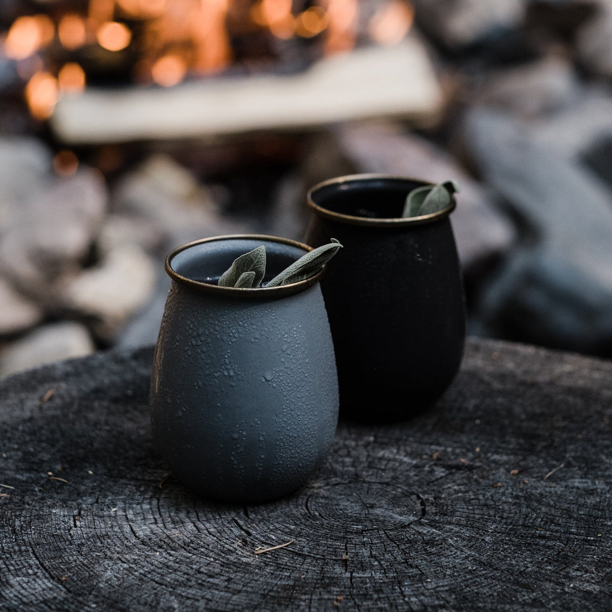 Enamelware Dining Collection - Charcoal