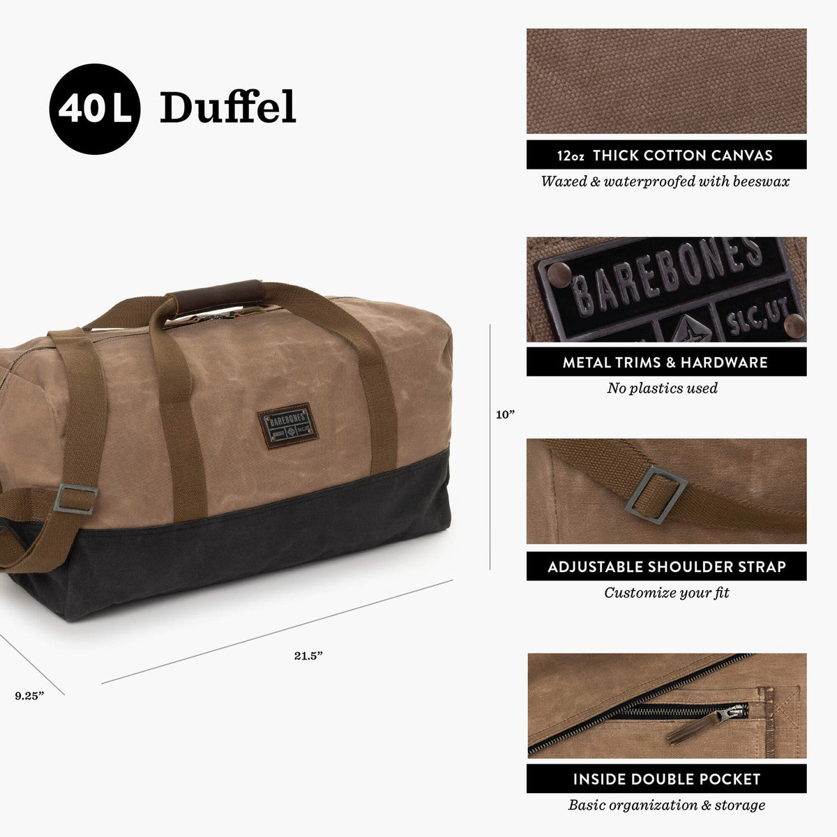 Neelum Duffel - Khaki