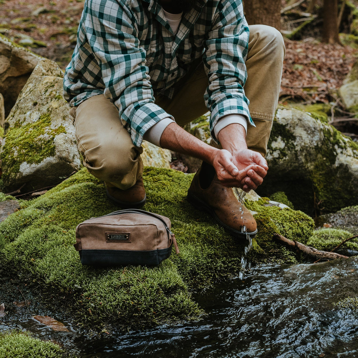 Neelum 3L Dopp Kit - Khaki