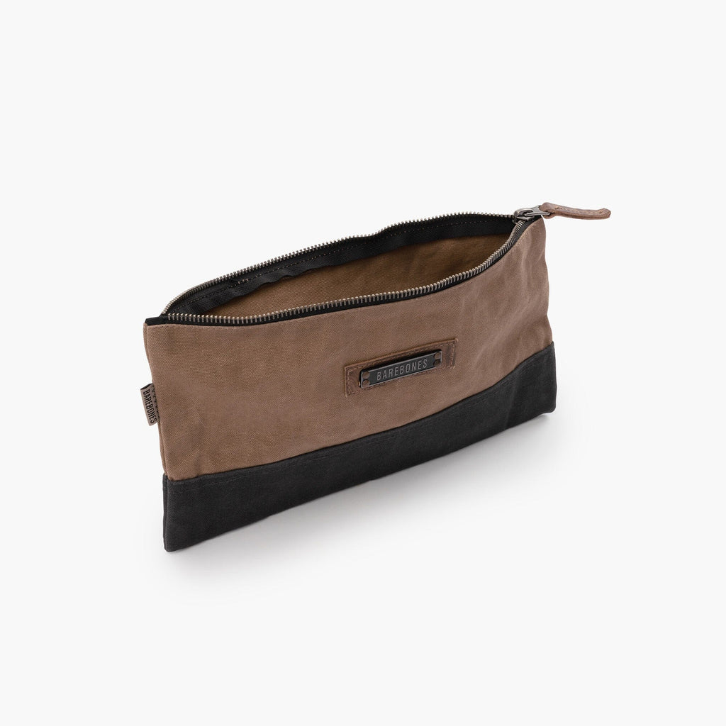 Neelum Zipper Pouch - Khaki