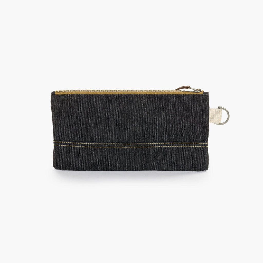 Neelum Zipper Pouch - Denim