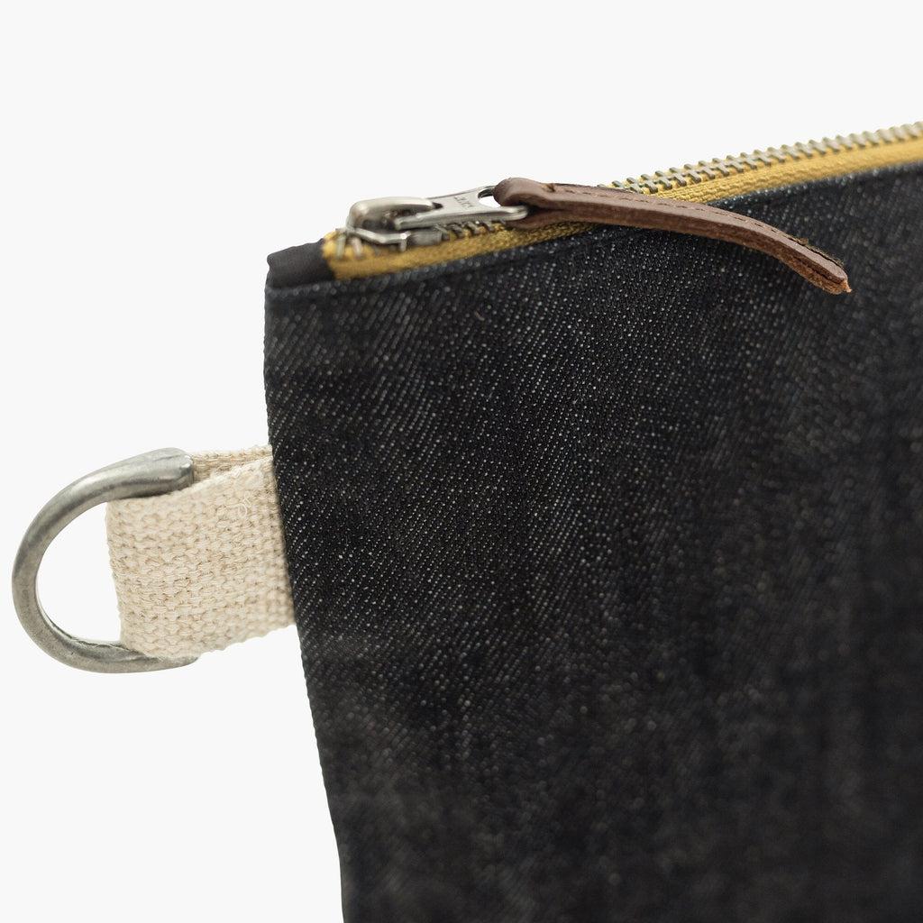 Neelum Zipper Pouch - Denim