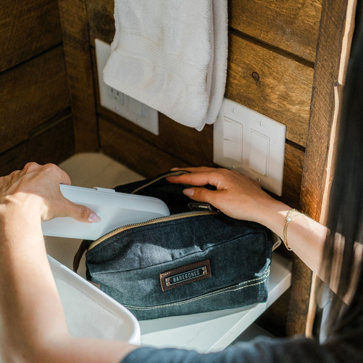 Neelum 3L Dopp Kit - Denim